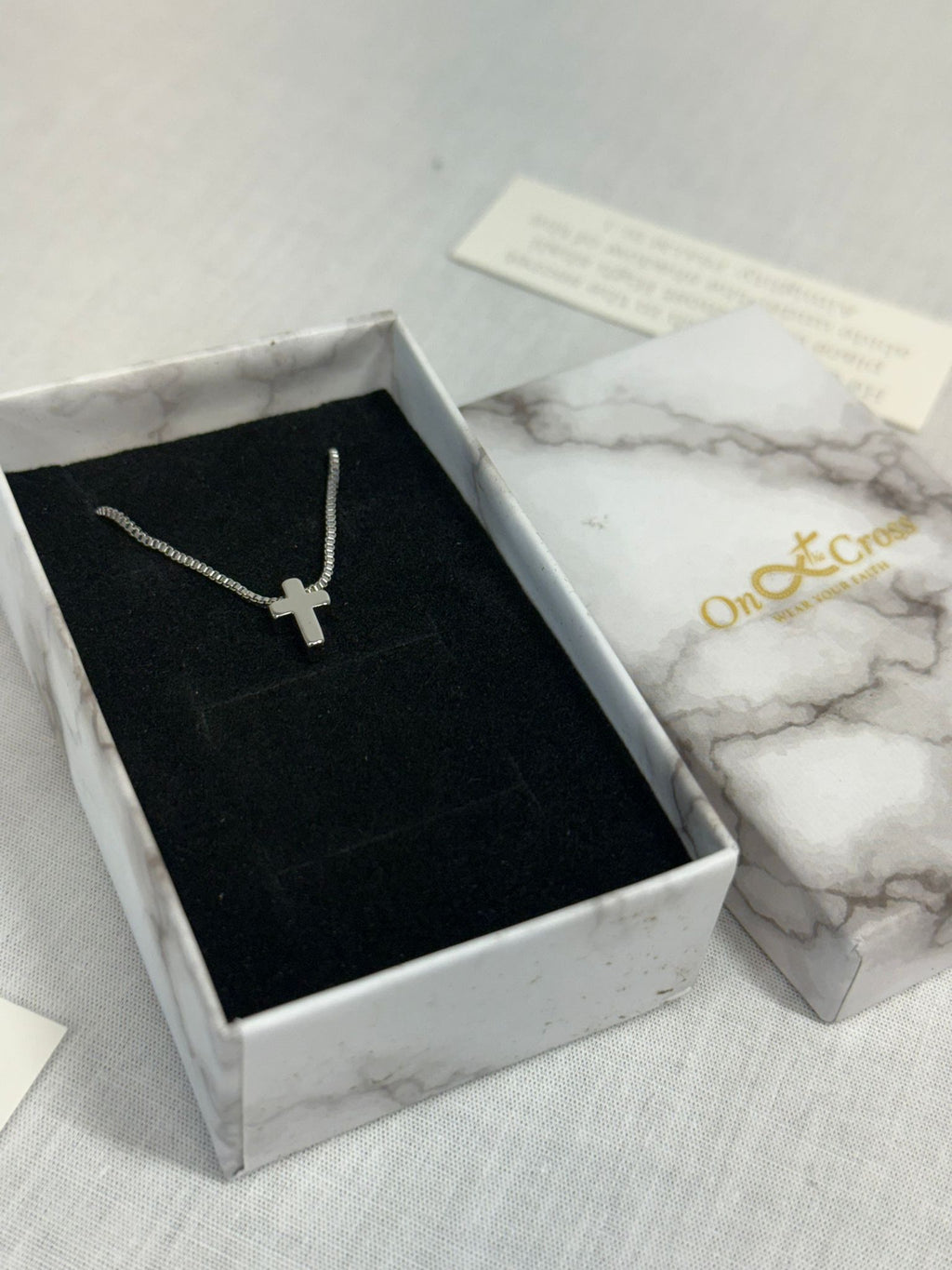 Women’s Small Silver Cross Pendant.