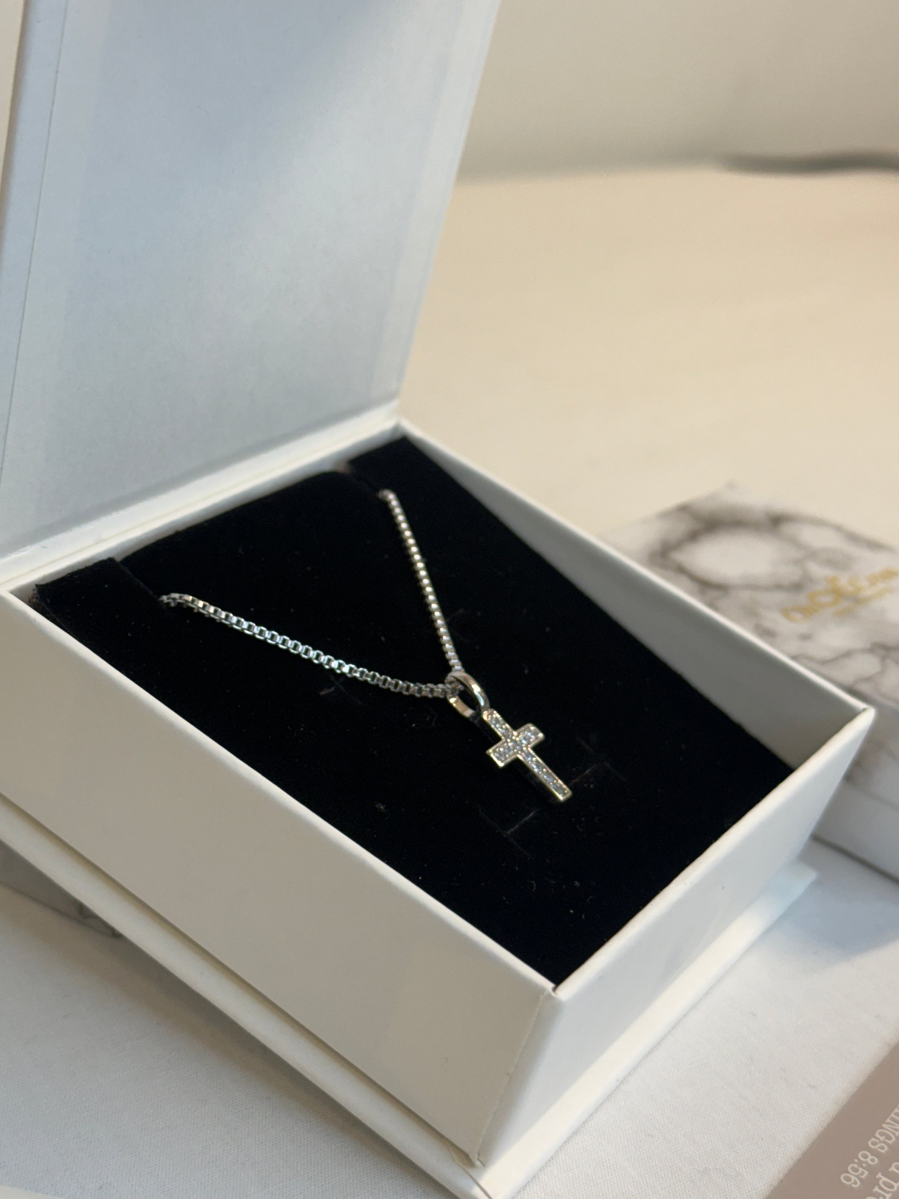 Slim Cross Pendant