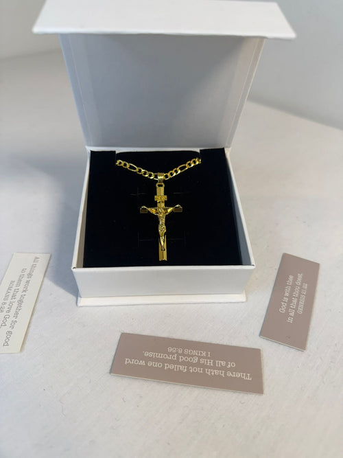 Polished Crucifix Pendant