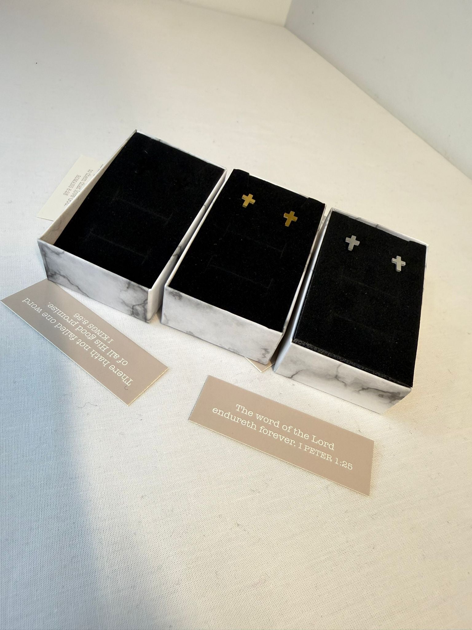 Simple Cross Studs