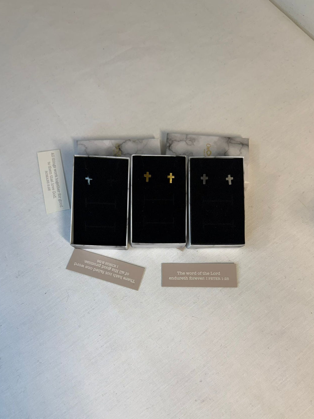 Simple Cross Studs